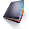 Durable 243501 Duralook Style Reliure Protege - Documents a  Pochettes Amovibles - 20 Pochettes/40 Vues + 4 Intercalaires Couver