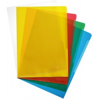 Durable 233700 Lot de 100 pochettes format A4 en polypropylene 120 microns Couleurs assorties