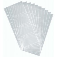 Durable 238719 Visifix Pochette Transparente 8 Cartes Compatible Reliure a  Anneaux Sachet de 10