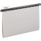 Lot de 25 : Durable 256310 Dossier Suspendu pour Document Format A4 - Fond en V - avec Cavaliers d'Indexation - Coloris Gris 