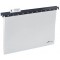 Lot de 25 : Durable 256310 Dossier Suspendu pour Document Format A4 - Fond en V - avec Cavaliers d'Indexation - Coloris Gris 