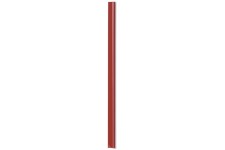 Durable 290003 Boite de 100 Baguettes a  reliure A4 3 mm Rouge