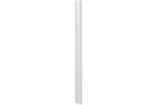 Durable 290919 Baguette pour Reliure Manuelle 9 mm Capacite 80 feuilles Transparent Boite de 25