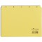 Durable 365004 Jeu de 25 Intercalaires avec onglets imprimes A Z format A5 Jaune