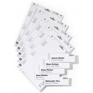 Durable Info Sign Planches d'insertions A4 pour plaque de porte 149 x 52,5 mm