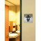 Durable 495623 Pictogramme Carre 150 x 150 mm en Acier Brosse Inoxydable WC Toilettes Femmes