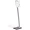 Durable 481223 Support de presentation Info Sign Stand A4, pour format portrait et paysage, Argent