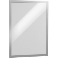 Durable 488323 Duraframe Boite de 6 Cadres d'affichage repositionnables A3 Argent