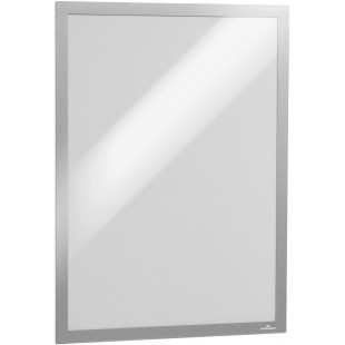 Durable 488323 Duraframe Boite de 6 Cadres d'affichage repositionnables A3 Argent