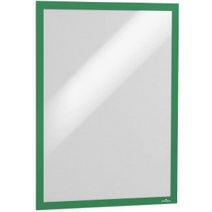 Durable 487305 Duraframe Sachet de 2 Cadres d'affichage repositionnables A3 Vert