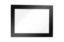 Durable 494801 Info Frame Duraframe Magnetic (A6, cadre magnetique pour surfaces metalliques) 5 pieces - Noir