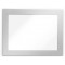 Durable 494823 Info Frame Duraframe Magnetic (A6, cadre magnetique pour surfaces metalliques) 5 pieces - Argent