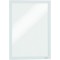 Durable 488202 Duraframe Pochette Cadre d'Affichage Dos Adhesif pour Document A4 Blanc - Lot de 10