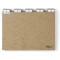 Durable 424511 Guide index A-Z en carton comprime, pas 5/5