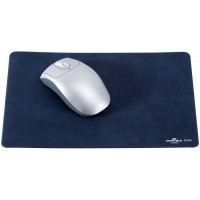 Durable 570007 Tapis de souris extra plat, aspect velours, 300 x 200 x 2 mm, bleu fonce