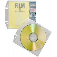 522319 Pochette CD Cover EASY, pour 2 CD/1CD avec livret, PP, 155x240x13mm, tr., 10 pcs.