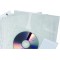 Durable 522219 Sachet de 5 Pochettes de classement pour 4 CD/DVD