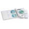 Durable 523819 CD/DVD Cover Pochette Eco avec Perforations Universelles pour Classer 4 CD/DVD Sachet de 10 pochettes