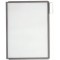 Lot de 5 : Durable 560637 Sherpa Vario Panel Plaque Pochette Polypropylene pour Document A4 avec Cadre Profile Gris Graphite
