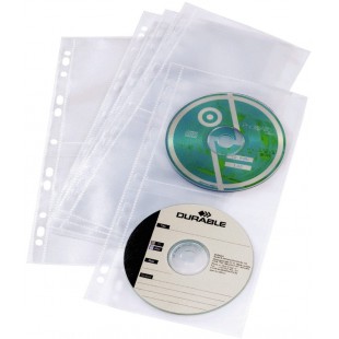 Durable 528219 Pochettes CD/DVD pour Album CD/DVD 20