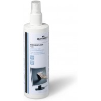 Durable 578219 Screenclean Spray Nettoyant sans Alcool pour Surfaces Vitrees et Ecrans Vaporisateur de 250ml