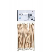 Durable 578902 Cotton Buds Cotons-tiges Longs Special Nettoyage Acces Difficiles Materiels Informatiques Sachet de 100