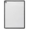 Lot de 5 : Durable 559001 Sherpa Vario Panel Plus Plaque Pochette pour Document A4 avec Cadre Profile Noir 