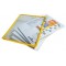 Lot de 5 : Durable SHERPA A4Panneau d'affichage-Affichage de documents Carrousel Accessoires (cadre, A4, PP, Jaune)