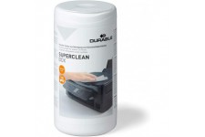 Durable 570802 Superclean Box Lingette Pre-impregnee Multi-Surfaces Boite Distributrice Rechargeable de 100
