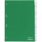 Durable 622405 Index en plastique avec onglets vierges, 25 pieces, A4 portrait, vert