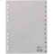 DURABLE Jeux intercalaire Numerique A4 12 Chiffres Polypro Gris