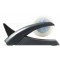 Durable 771701 Vegas Tape Dispenser Devidoir pour Ruban Adhesif 19 mm x 33 mm Noir/Gris