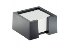 Durable 772401 Boite a  notes Cubo, noire, avec 500 notes au format 90x90 mm