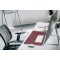 Durable 710203 Sous-main avec rebord rainure dessous en mousse antiderapant - 53x40 cm - Rouge