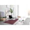 Durable 710303 Sous-main avec rebord rainure dessous en mousse antiderapant - 65x52 cm - Rouge