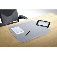 Durable 720110 Sous-main Artwork (avec couverture transparente, 650 x 520 mm) gris