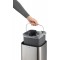 Durable 342123 Poubelle Automatique NO Touch, avec bac interieur, 12 litres, Argent 270 x 500 x 270 (L x H x P)