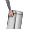 Durable 342223 Poubelle Automatique NO Touch, avec bac interieur, 21 litres, Argent 300 x 630 x 300 (L x H x P)