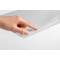 Durable 501619 Pochette d'affichage etanche A4 Fixation Adhesive, Sachet de 5, Transparent