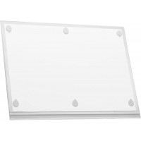 Durable 501719 Pochette d'affichage etanche A3 Fixation Adhesive, Sachet de 5, Transparent