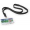 Durable 898810 Porte-Badge de Securite Ouvert ECO pour 1 Carte, Certifie Blue Angel, Boite de 10 Pieces, Gris