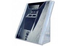 Durable 857819 Combiboxx Presentoir Porte - Documents Mural ou a  Poser 1 Case Format A4 Vertical Polystyrene Transparent