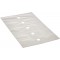 Durable Pocketfix Sachet de 10 Porte-etiquettes adhesifs 43 x 74 mm