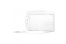 Durable - Porte-badge Rigide Transparent pour 1 Carte de Securite - Dimensions Interieures : 54 x 85 mm - 10 Unites 890519