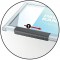 Durable 892219 Pushbox Mono Pack de 10 Porte-cartes de securite 54 x 87 mm