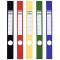 Durable 809101 Sachet de 10 Porte-etiquettes adhesifs pour Classeurs Ordofix 40 mm Noir