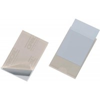 Durable POCKETFIX® Lot de 10 pochettes autocollantes transparentes 90 x 57 mm