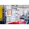 Durable 591409 Vario Magnet Wall Support Mural Magnetique 5 Pochettes pour Consultation et Presentation Documents Orange
