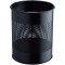 DURABLE Corbeille a  papier metal ajouree 15 litres noir Diam 26 x H31,5 cm