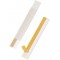 Durable 802519 Scanfix Lot de 50 Porte-etiquettes Adhesifs avec etiquettes Transparent L200 x l40 mm